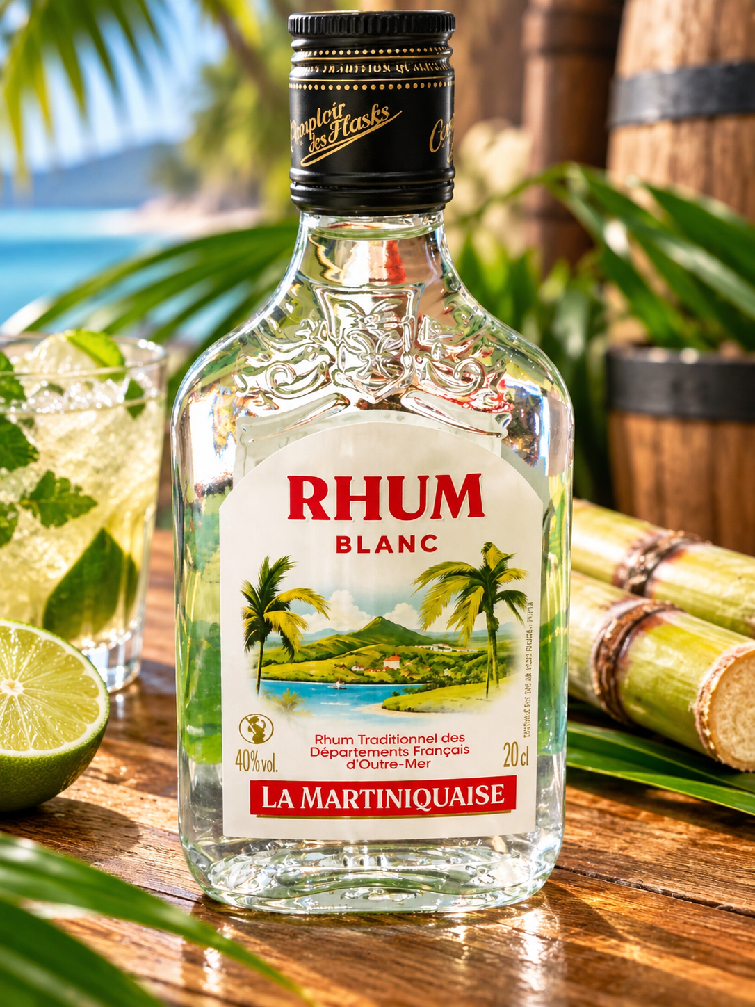 RHUM BLANC 20cl