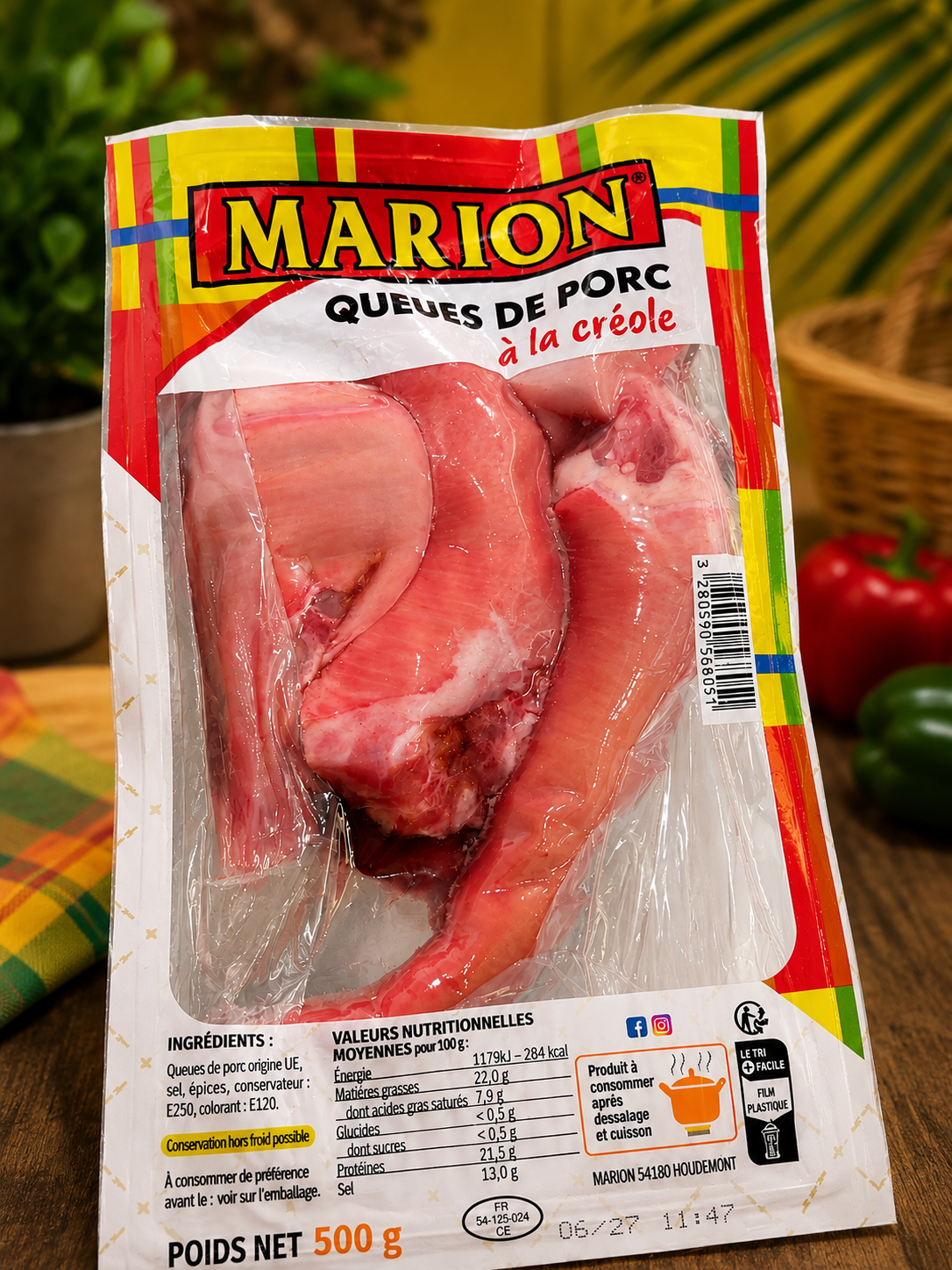 Queues de porc à la créole – Marion 500g