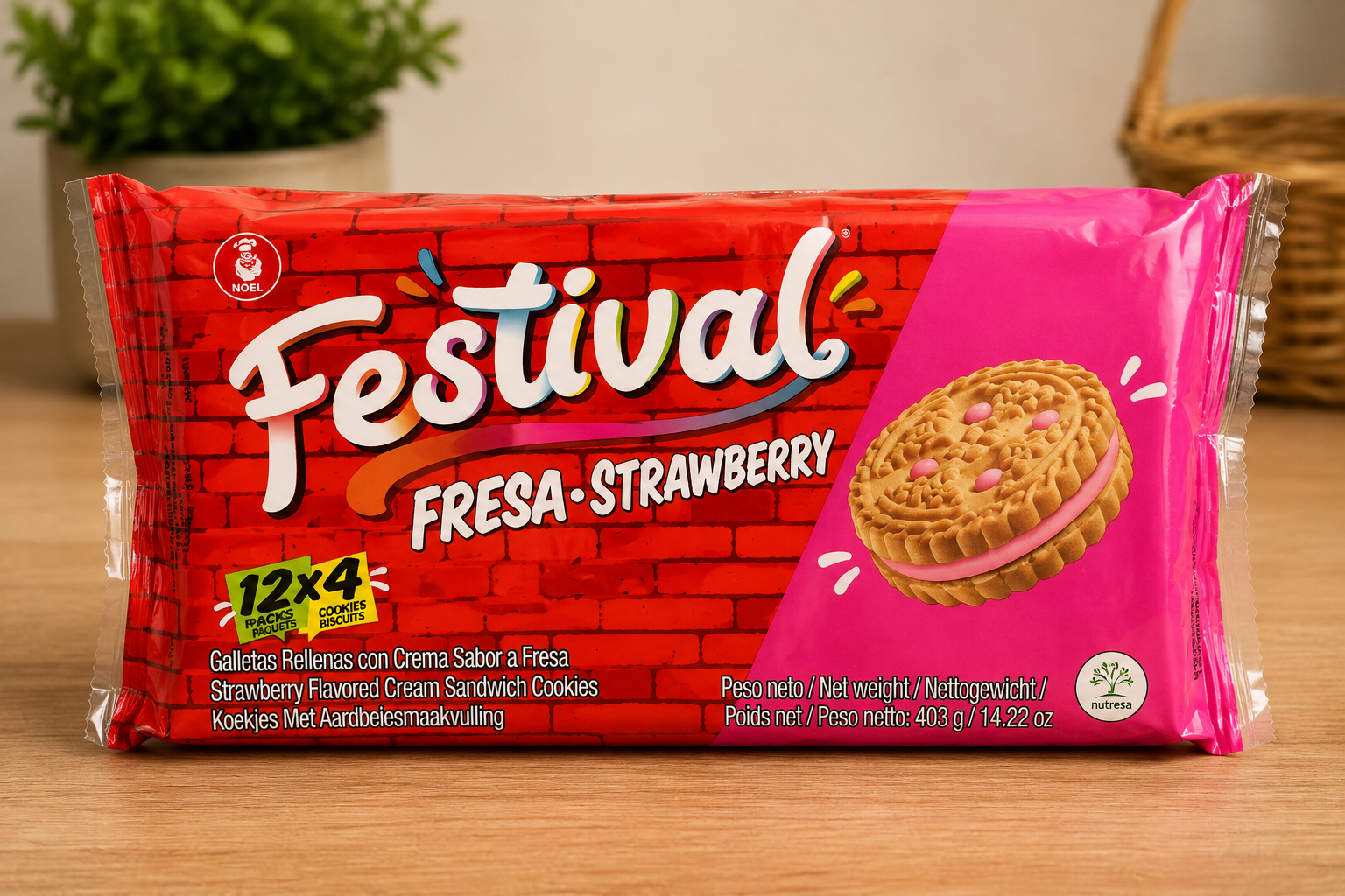 Biscuits Festival Fraise