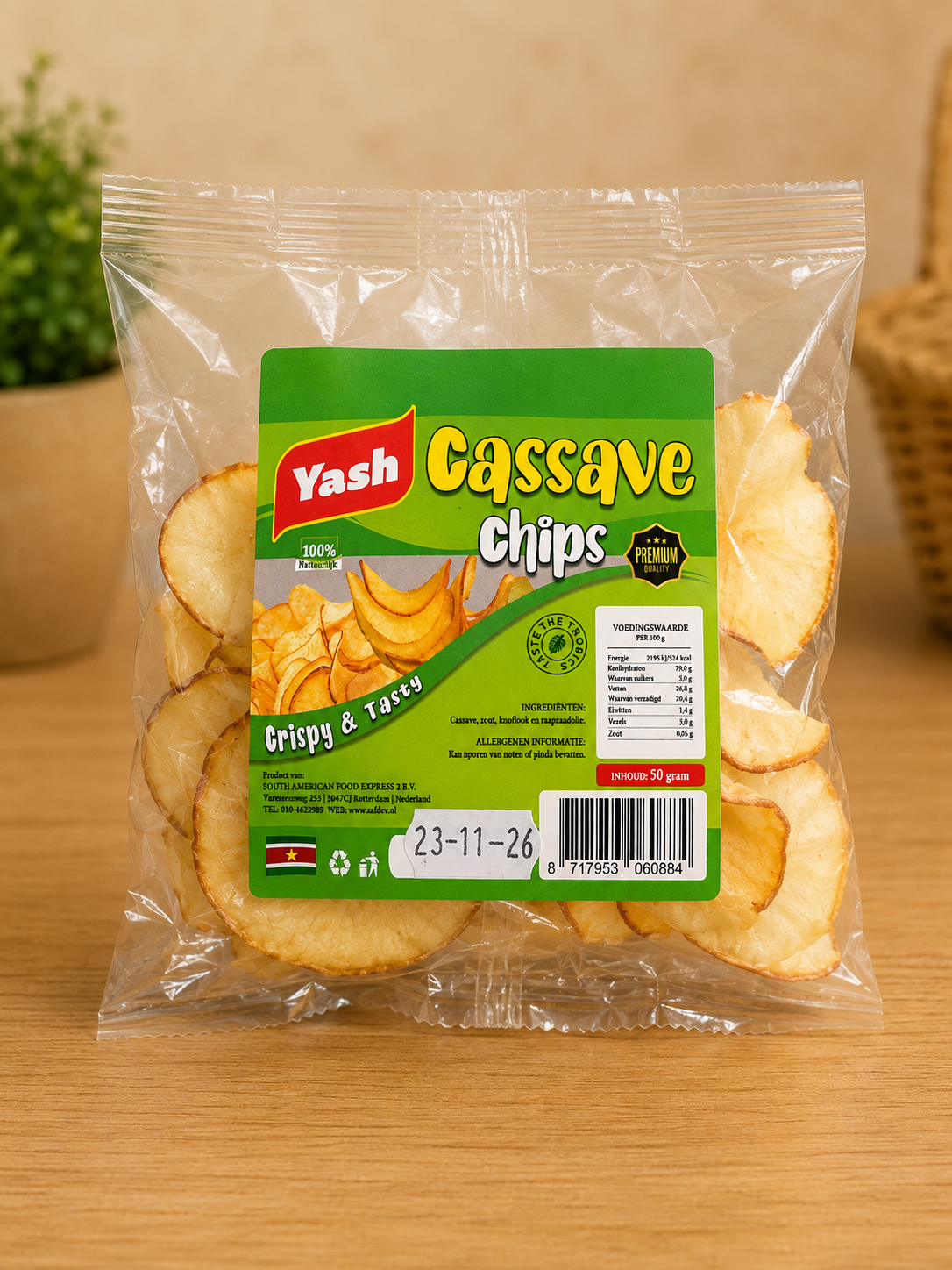 CHIPS CASSAVE 100g
