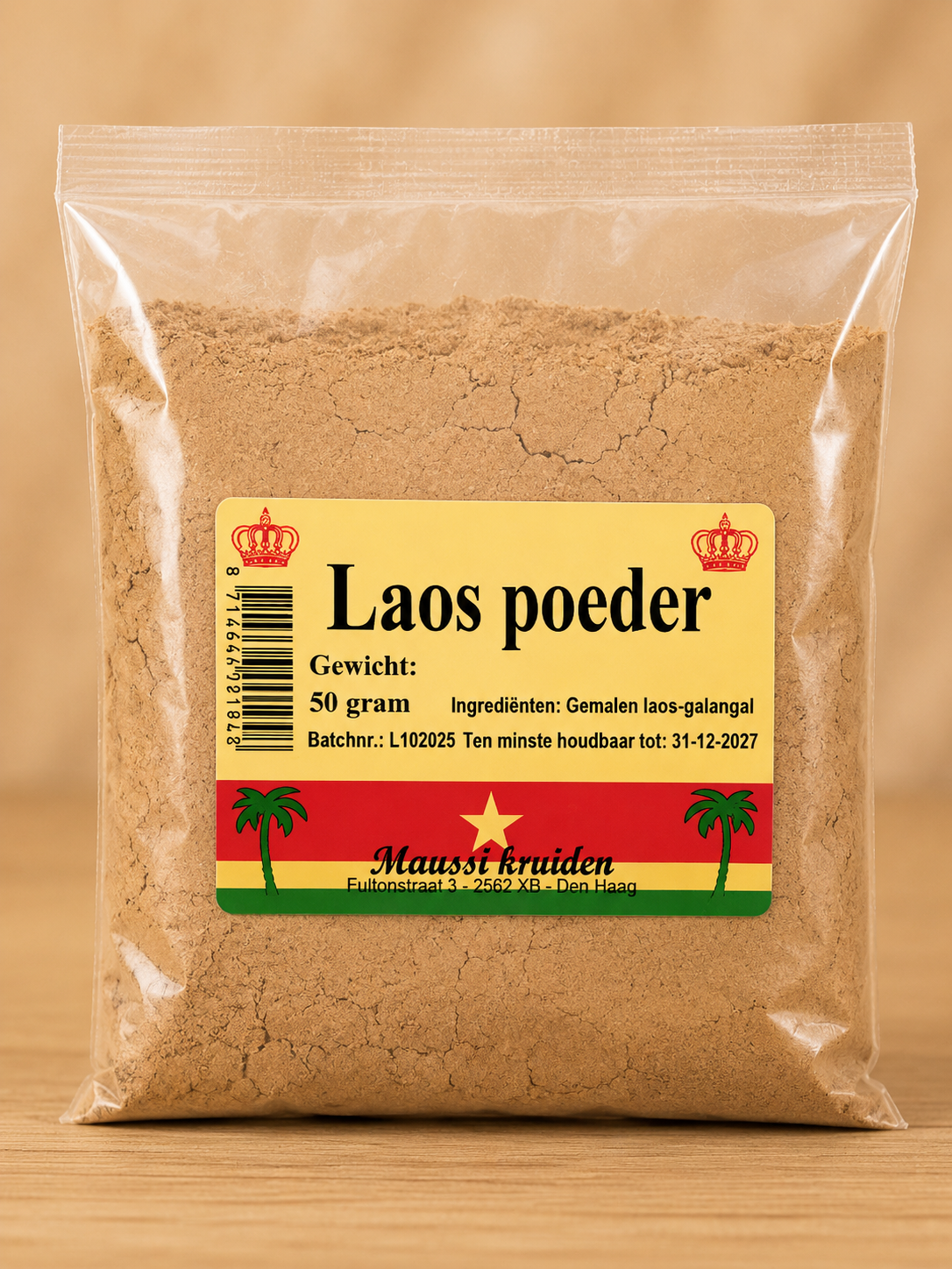 🌿 Laos Poeder – 50 g