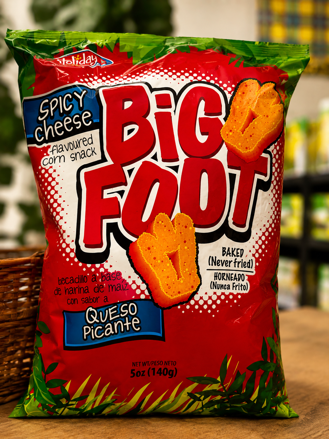 🌶️ BIG FOOT – Spicy Cheese 140g