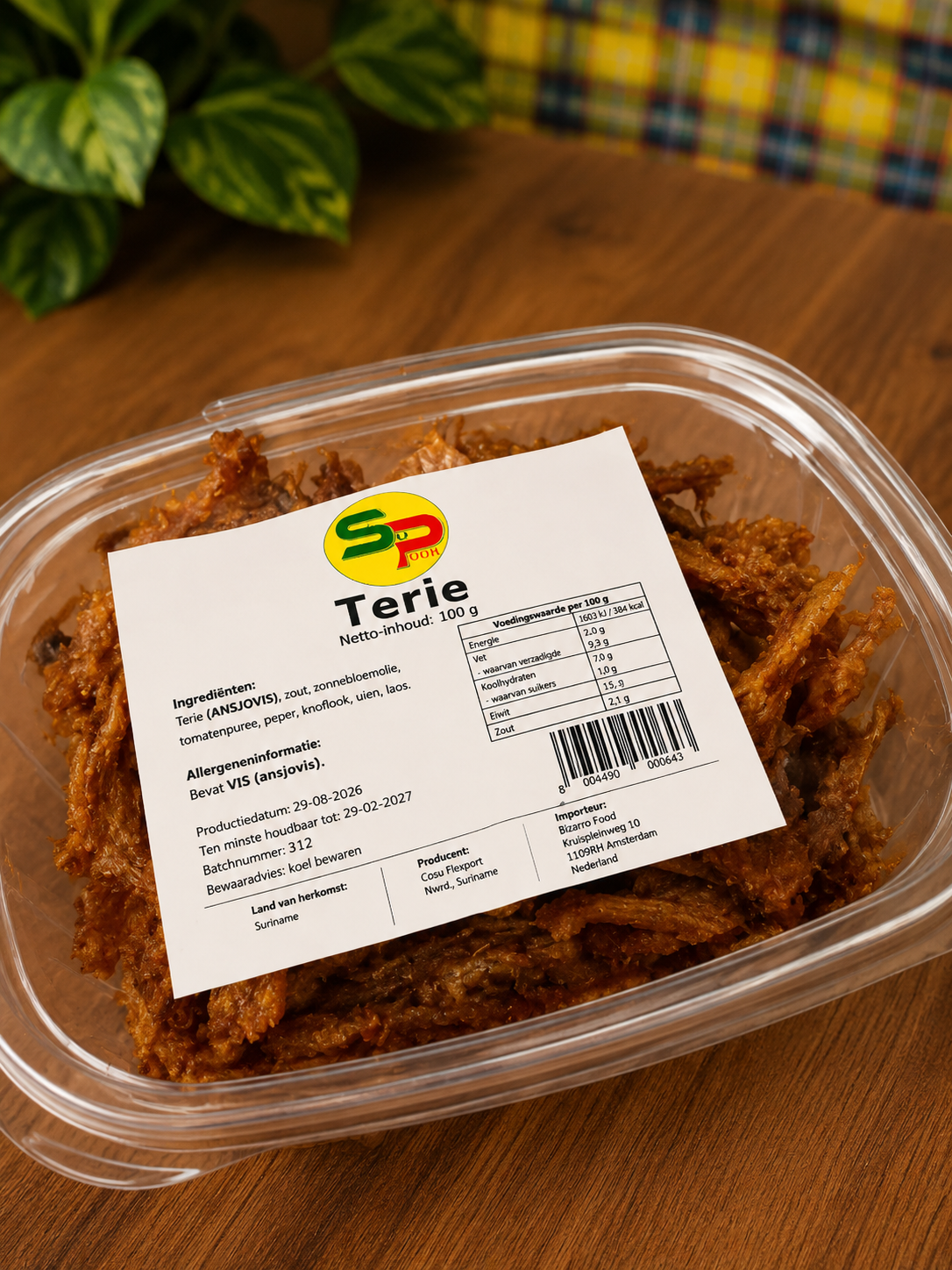 🐟 TERIE SURINAME – 100 g