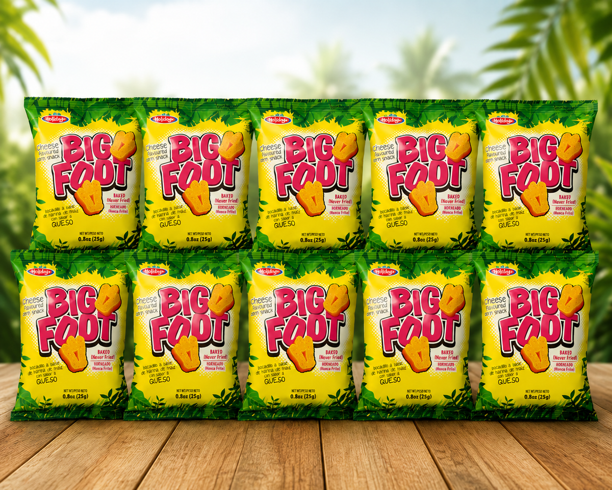BIG FOOT – Cheese Flavoured Corn Snack