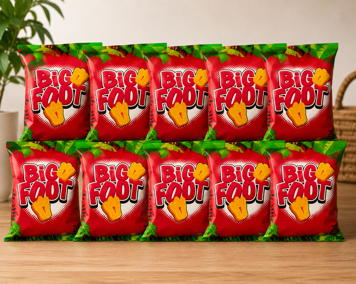 BIG FOOT – Spicy Cheese 🌶️🧀Lot de 10 paquets
